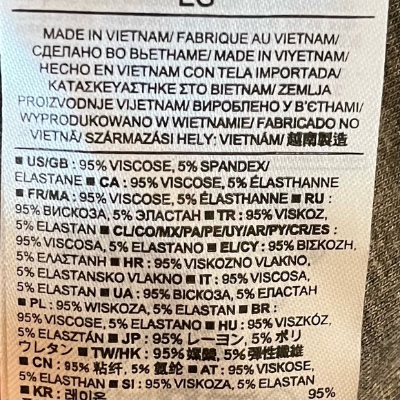 Banana Republic Grey Knit Tank Dress with Ruched Tulip Skirt XL - Picture 10 of 11